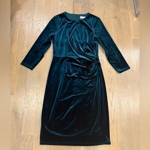 NWOT Eliza J Velvet Dress